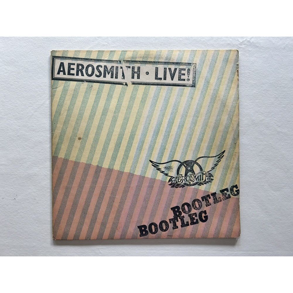 Aerosmith  ~ Live! Bootleg ~ Vintage LP   Columbia – PC2 35564 NO POSTER!